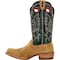 Durango Western Boot, 9 B, Leather, 13 in H, Goldenrod/Deep Teal DDB0465 - alternate 3